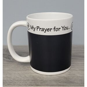 Living Grace Religious My Prayer For You Ceramic Write On Chalkboard Coffee Mug